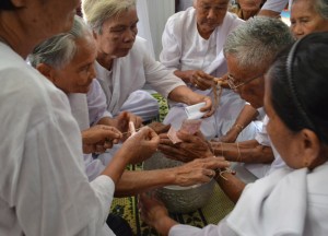 Home Blessing Sai Sin Bracelets, Living in Thailand, Nang Rong, Simple life Rural Thailand