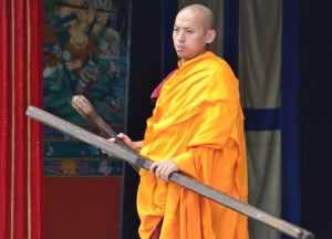 Monk Hitting Sticks Monk Hitting Sticks, Top Attractions in Sikkim and Gangtok