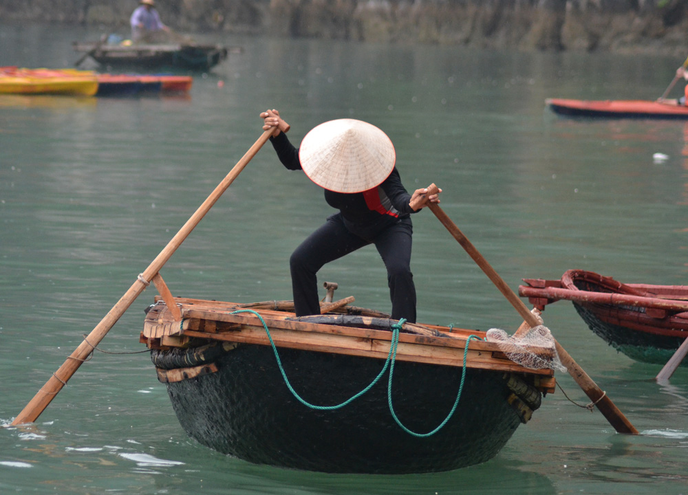 Vietnamese Local Boats Vietnamese Local Boats, Best Halong Bay Overnight Cruise Tours from Hanoi