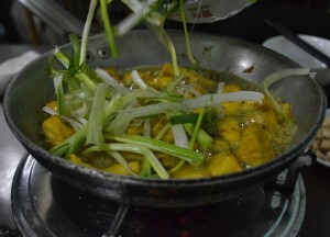 Tumeric Spiced Fish, Cha Ca La Vong Hanoi, Vietnamese Food Spiced Fish