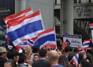 Flying Thai Flags Flying Thai Flags, Amnesty Bill Protests, Is Bangkok Safe for Travel