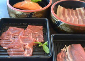 Buffet Meat Sets Buffet Meat Sets, Hajime Robot Restaurant, Bangkok, Japanese Yakiniku Barbecue