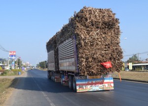 Passing Vehicles Transport Vehicles, Living in Thailand, Nang Rong, Simple life Rural Thailand