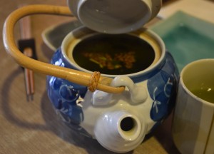 Pot of Green Tea Pot of Green Tea at Isao Sushi Restaurant Bangkok, Sukhumvit 31