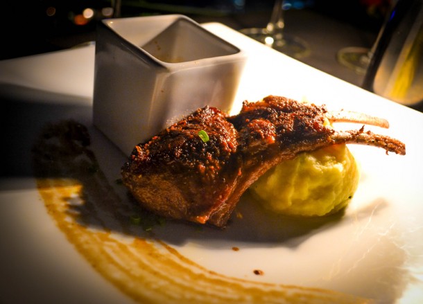 Lamb Cutlets, Vertigo Rooftop Restaurant Bangkok Moon Bar