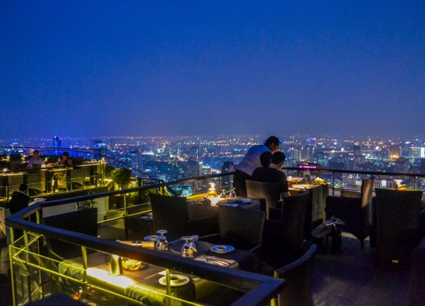 Rooftop Views, Vertigo Rooftop Restaurant Bangkok Moon Bar