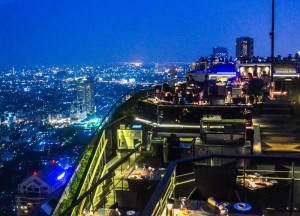 Food With Views, Vertigo Rooftop Restaurant Bangkok Moon Bar