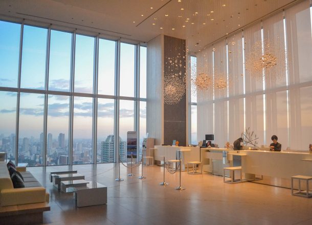 Hotel Lobby Views, Marriott Miyako Hotel, Best Views of Osaka